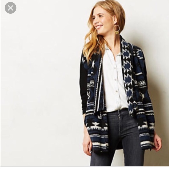 Anthropologie Sweaters - Anthropologie Santiam T-Shirt Back Cardigan